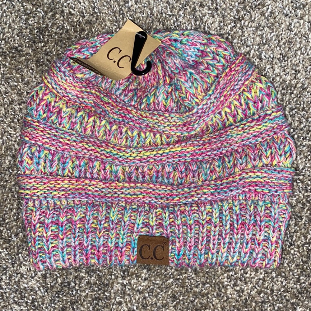 C.C Rainbow Beanie